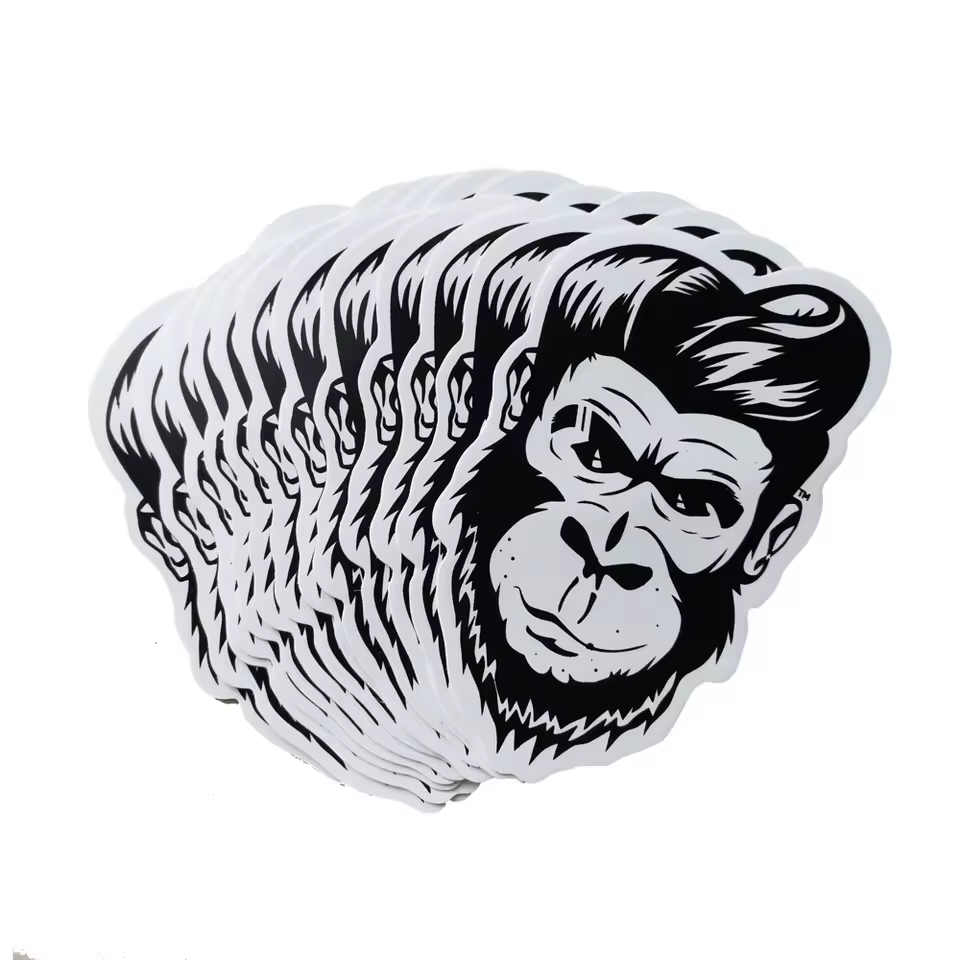 Gorilla Sticker Set